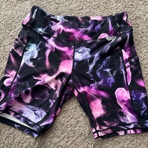 Torrid Active Pink and Purple Shorts 3X
